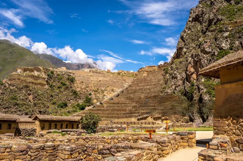 Sitio arqueológico de Ollantaytambo​